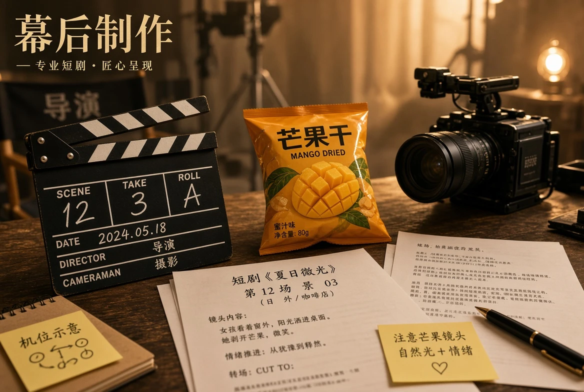 短剧制作现场